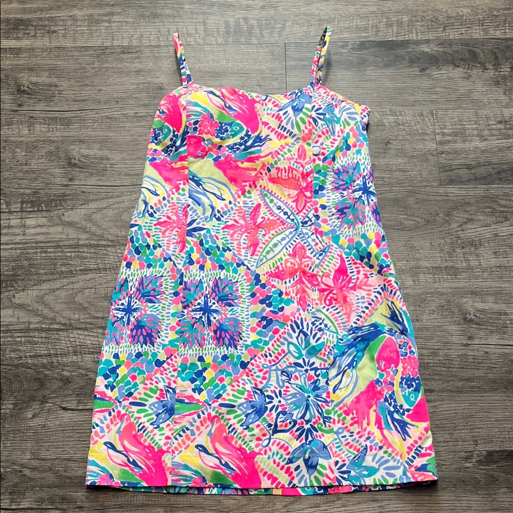 Lilly Pulitzer Multicolor Tropical Print Dress